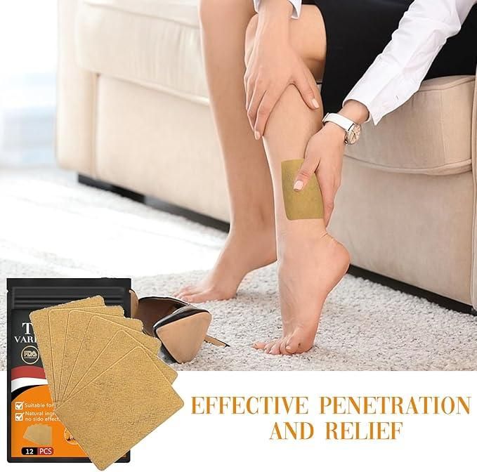 TURMERIC VERICOSE VEIN RELIEF PATCHES (10 Patches)