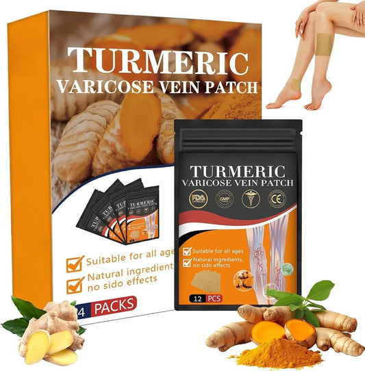 TURMERIC VERICOSE VEIN RELIEF PATCHES (10 Patches)