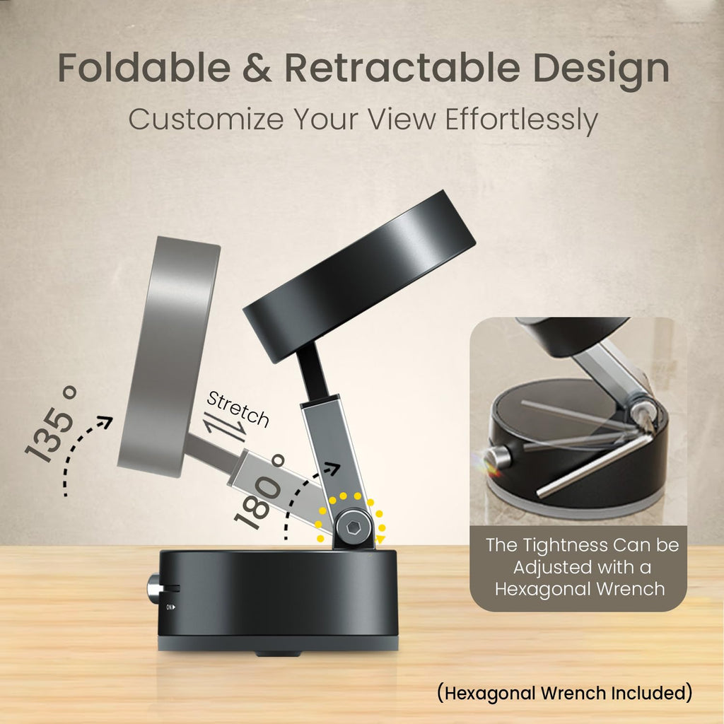 Vacuum Magnetic Suction Phone Holder, 360° Rotatable Universal Mount