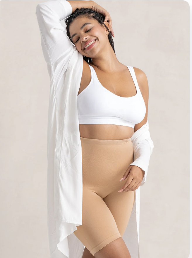 4-in-1 Quick Slim Shaper – High Waist Tummy Tucker Shorts