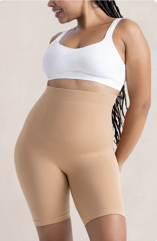 4-in-1 Quick Slim Shaper – High Waist Tummy Tucker Shorts